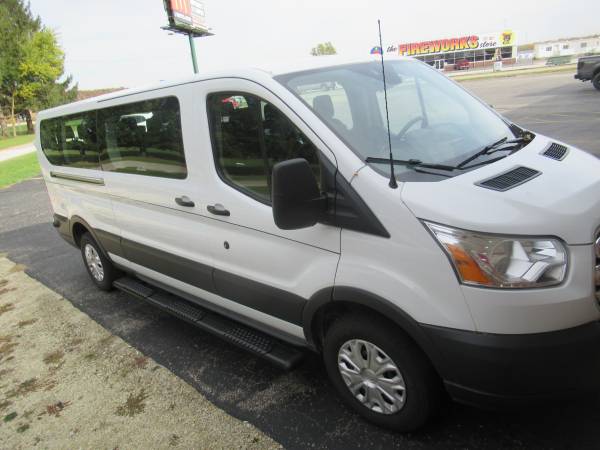 Ford Transit with Luverne O-Mega 2 Black Powder Coated Aluminum Running Boards