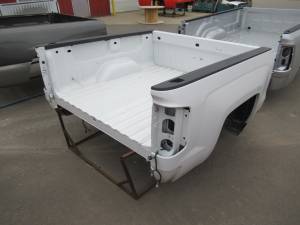 14-18 Chevy Silverado White 5.8ft Short Truck Bed