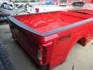 17-19 Ford F-250/F-350 Super Duty Red 8ft Long Bed Truck Bed