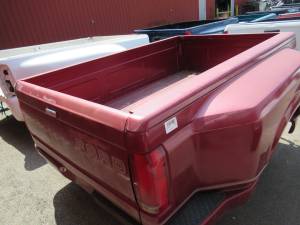 Used 87-96 Ford F-150/F-250/F-350 Dual Tank 6.5ft Burgundy Stepside Short Bed