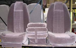 73-87 Chevy/GMC Full Size Truck C-200 2.0 Dark Gray Cloth Triway Seat