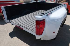 New 20-C Chevy Silverado HD White Dually Truck Bed