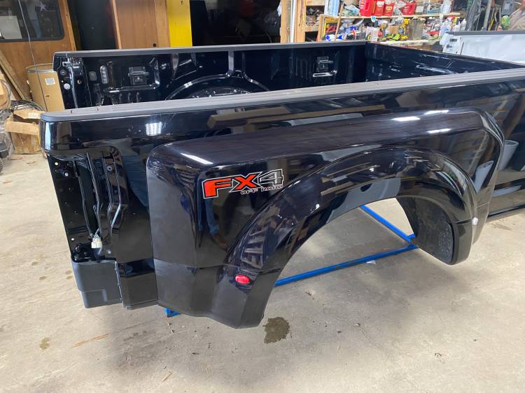 Ford  - 17-19 Ford F-250/F-350 Super Duty Black 8ft Long Dually Bed Truck Bed