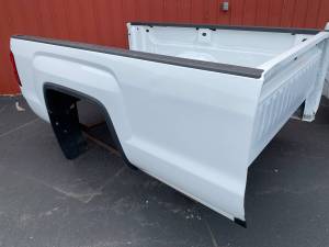 14-18 GMC Sierra White 8ft Long Truck Bed