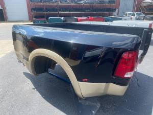 Used 10-18 Dodge RAM 3500 8ft Black/Gold Dually Truck Bed