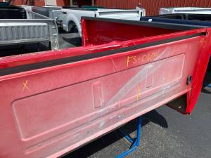 99-10 Ford F-250 F-350 Red Superduty 6.9ft Short Bed Truck Bed