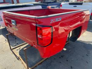 14-18 Chevy Silverado Red 6.5ft Short Truck Bed