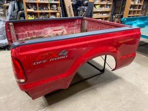 99-10 Ford F-250 F-350 Red Superduty 6.9ft Short Bed Truck Bed