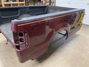 Used 04-08 Ford F-150 Burgundy 8ft Long Truck Bed