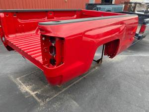 New 14-18 Chevy Silverado Red 8ft Long Truck Bed