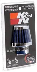 K&N - K&N Vent Air Filter/Breather - 62-1600BL