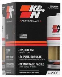 K&N - K&N Oil Filter - HP-2006