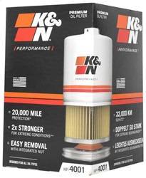 K&N - K&N Oil Filter - HP-4001