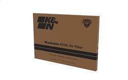 K&N - K&N HVAC Filter Non-woven Synthetic H-0.8 in. L-19.5 in. 14 x 20 x 1 in. MERV 13 - HVC-13-11420