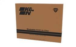 K&N - K&N HVAC Filter Non-woven Synthetic H-5 in. L-20 in. 20 x 25 x 5 in. MERV 13 - HVC-13-52025