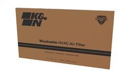 K&N - K&N HVAC Filter Non-woven Synthetic H-0.8 in. L-24.5 in. 14 x 25 x 1 in. MERV 8 - HVC-8-11425