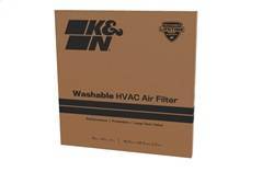 K&N - K&N HVAC Filter Non-woven Synthetic H-0.8 in. L-15.5 in. 16 x 16 x 1 in. MERV 8 - HVC-8-11616