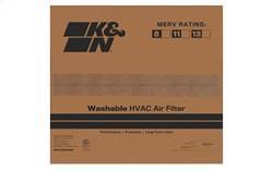 K&N - K&N HVAC Filter Non-woven Synthetic H-0.8 in. L-21.75 in. 20 x 22 x 1 in. MERV 8 - HVC-8-12022