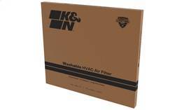 K&N - K&N HVAC Filter Non-woven Synthetic H-0.8 in. L-22.5 in. 20 x 23 x 1 in. MERV 8 - HVC-8-12023