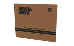 K&N - K&N HVAC Filter Non-woven Synthetic H-0.8 in. L-23.38 in. 20 x 24 x 1 in. MERV 8 - HVC-8-12024