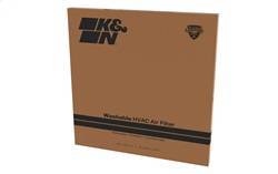 K&N - K&N HVAC Filter Non-woven Synthetic H-0.8 in. L-23.38 in. 24 x 24 x 1 in. MERV 8 - HVC-8-12424