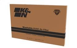 K&N - K&N HVAC Filter Non-woven Synthetic H-1.8 in. L-24.5 in. 16 x 25 x 2 in. MERV 8 - HVC-8-21625