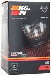 K&N - K&N Universal Clamp-On Air Filter - RE-0870