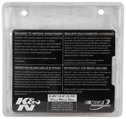 K&N - K&N Universal Clamp-On Air Filter Multi Lingual - RG-1003RD-L