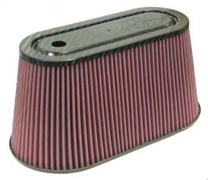 K&N - K&N Universal Air Filter-Carbon Fiber Top and Base - RP-5070