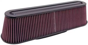 K&N - K&N Universal Air Filter-Carbon Fiber Top and Base - RP-5161