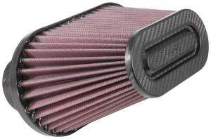 K&N - K&N Universal Air Filter-Carbon Fiber Top - RP-6101