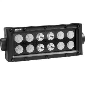 Westin - Westin B-FORCE Double Row LED Light Bar 6 inch Combo w/3W Cree Black - 09-12212-12C