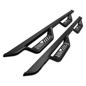 Westin - Westin Outlaw Drop Nerf Step Bars Textured Black - 20-12775