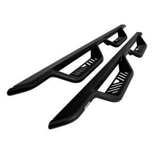 Westin - Westin Outlaw Drop Nerf Step Bars Textured Black - 20-13715