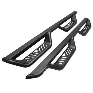 Westin - Westin Outlaw Drop Nerf Step Bars Textured Black - 20-13835