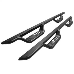 Westin - Westin Outlaw Drop Nerf Step Bars Textured Black - 20-13945