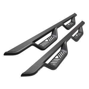 Westin - Westin Outlaw Drop Nerf Step Bars Textured Black - 20-14125