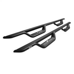 Westin - Westin Outlaw Drop Nerf Step Bars Textured Black - 20-14135