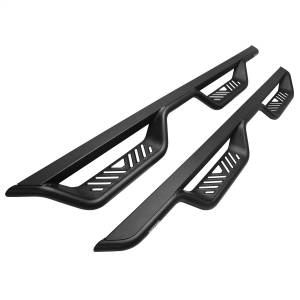 Westin - Westin Outlaw Drop Nerf Step Bars Textured Black - 20-14195