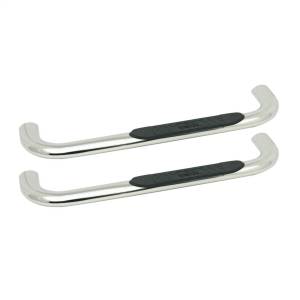 Westin - Westin Platinum 4 Oval Nerf Step Bars Polished Stainless Steel Mount Kit Included Body Mount - 21-1400