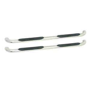 Westin - Westin Platinum 4 Oval Nerf Step Bars Polished Stainless Steel Mount Kit Included Body Mount - 21-1680