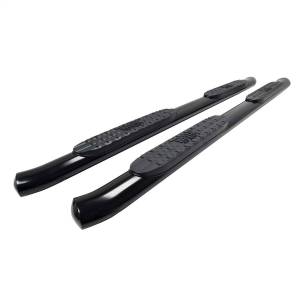 Westin - Westin PRO TRAXX 4 Oval Nerf Step Bars Black Powdercoat Mild Steel Incl. Mount Kit And Hardware For Double Cab - 21-22785