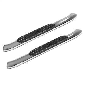 Westin - Westin PRO TRAXX 4 Oval Nerf Step Bars Polished Stainless Steel Incl. Mount Kit And Hardware - 21-24110