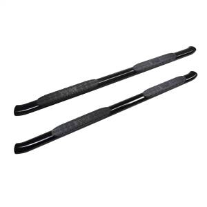 Westin - Westin PRO TRAXX 4 Oval Nerf Step Bars Black Powdercoat Mild Steel Rocker Mount Incl. Mount Kit And Hardware - 21-24135