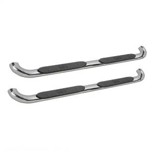 Westin - Westin Platinum 4 Oval Nerf Step Bars Polished Stainless Steel Mount Kit Included Rocker Mount - 21-4080