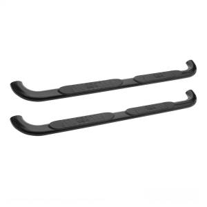 Westin - Westin Platinum 4 Oval Nerf Step Bars Black Steel Mount Kit Included Rocker Mount - 21-4085