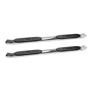 Westin - Westin PRO TRAXX 5 Oval Nerf Step Bars Mount Kit Included Rocker Panel Mounting Polished Stainless Steel For Super Cab - 21-51310