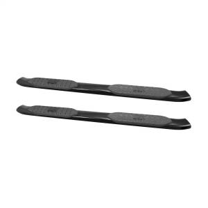 Westin - Westin PRO TRAXX 5 Oval Nerf Step Bars Mount Kit Included Rocker Panel Mounting Black Powdercoat Mild Steel For Super Cab - 21-53515