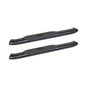 Westin - Westin PRO TRAXX 5 Oval Nerf Step Bars Mount Kit Included Rocker Panel Mounting Black Powdercoat Mild Steel - 21-53705