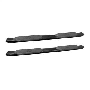 Westin - Westin PRO TRAXX 5 Oval Nerf Step Bars Mount Kit Included Rocker Panel Mounting Black Powdercoat Mild Steel - 21-53725